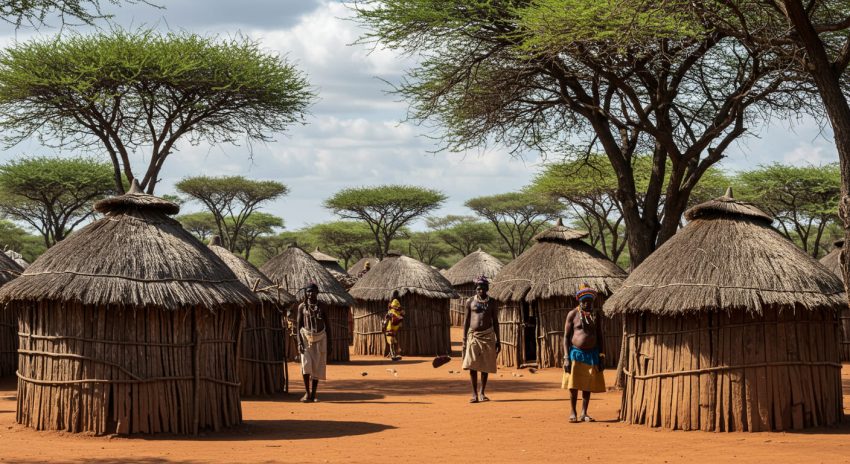 Zamanın Durduğu Köyler: Afrikada Ziyaret Edilecek Otantik Kabile Yaşamı